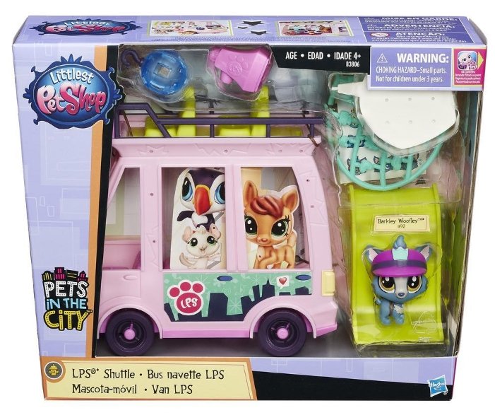 Игровой набор Littlest Pet Shop Автобус B3806 (фото modal 4)