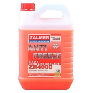 Антифриз Zalmer LLC ZR 4000 G12+ (красный), (фото modal nav 2)