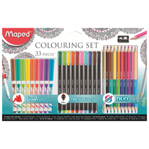 Maped Colouring Set Набор для рисования 33 предмета (897417) (фото modal nav 1)