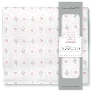 Многоразовые пеленки Swaddle Designs муслин 118х118 (фото modal nav 3)