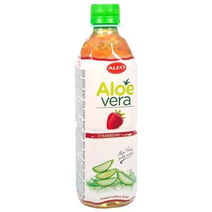 Напиток сокосодержащий Aleo Aloe Vera Strawberry (фото modal nav 1)