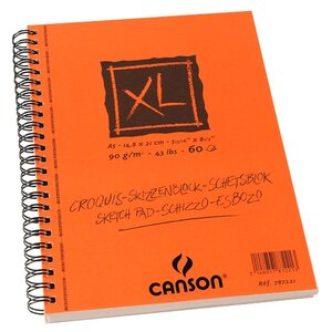 Альбом для набросков Canson XL Croquis 21 х 14.8 см (A5), 90 г/м², 60 л. (фото modal nav 1)
