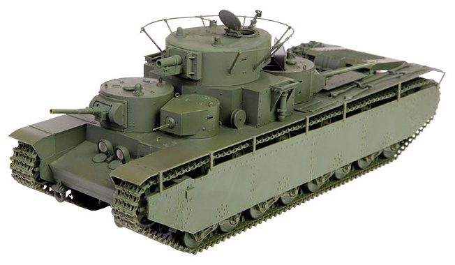 Сборная модель ZVEZDA Советский тяжёлый танк Т-35 (3667) 1:35 (фото modal 1)