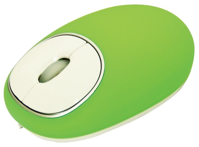 Мышь Ritmix ROM-340 Antistress White-Green USB (фото modal 2)