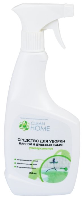Clean Home спрей для уборки ванных комнат универсальный (фото modal 1)