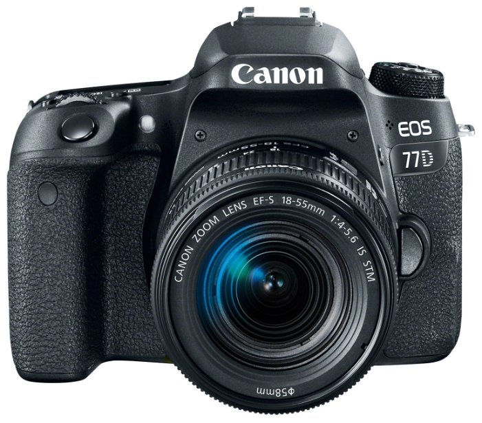 Зеркальный фотоаппарат Canon EOS 77D Kit (фото modal 1)