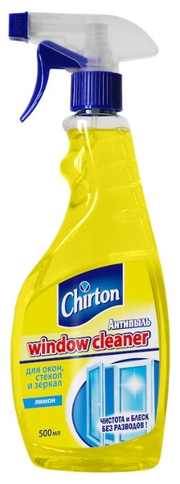 Спрей Chirton Лимон для мытья стёкол и зеркал (фото modal 1)