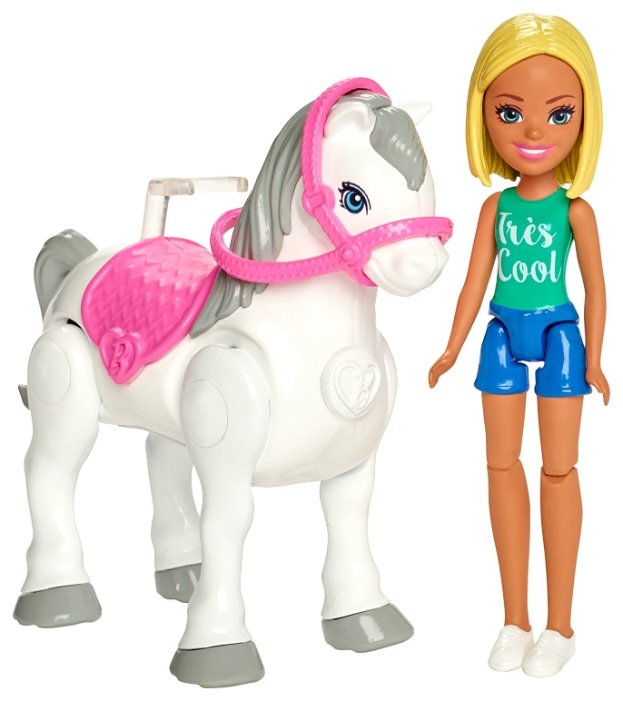 Набор Barbie В движении Парк аттракционов, 10 см, FHV70 (фото modal 3)