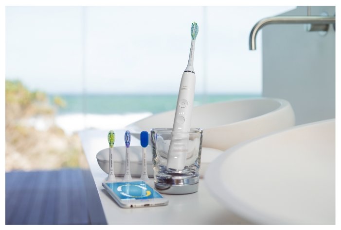 Электрическая зубная щетка Philips Sonicare DiamondClean Smart HX9924/07 (фото modal 7)
