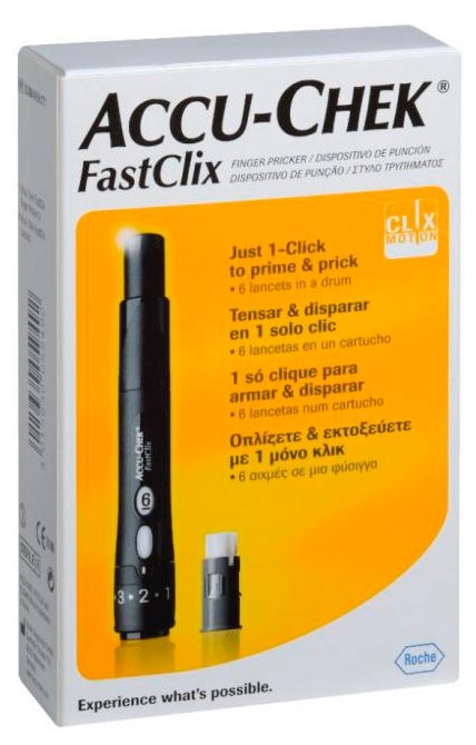 Accu-Chek прокалыватель Fastclix (фото modal 1)