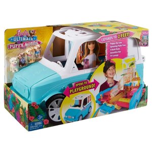 Barbie раскладной фургон для щенков (DLY33) (фото modal nav 2)