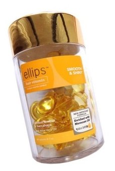 Ellips Hair Vitamin Витамины (масло) для волос Sooth&Shiny для придания блеска для светлых волос (банка) (фото modal 2)