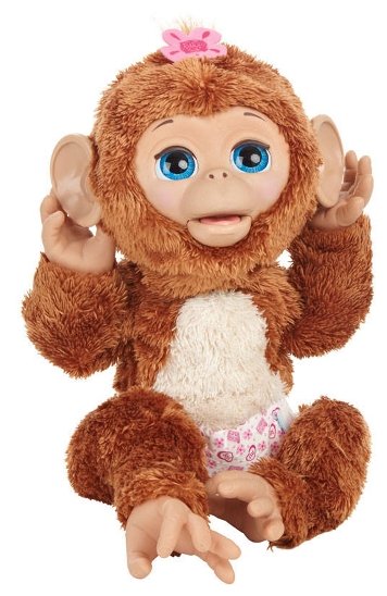Интерактивная мягкая игрушка FurReal Friends Смешливая обезьянка (фото modal 2)