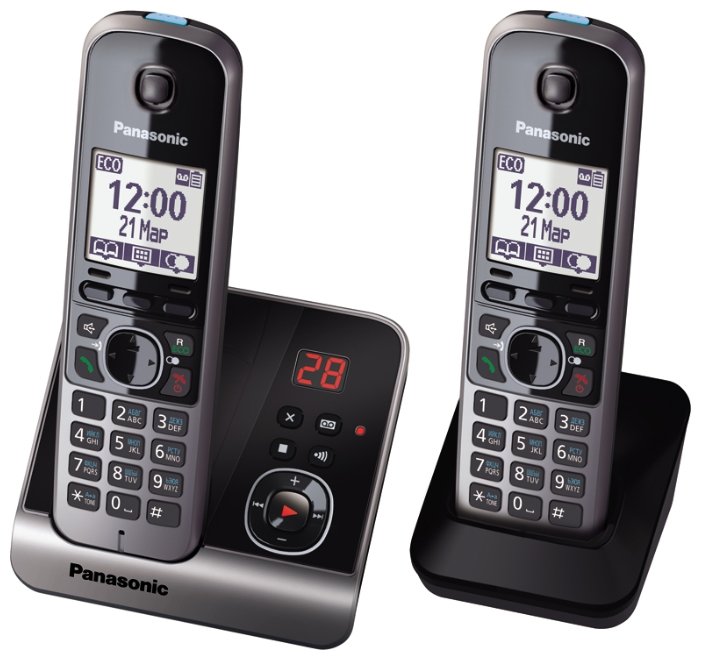 Радиотелефон Panasonic KX-TG6722 (фото modal 2)