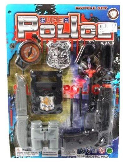 Игровой набор Shantou Gepai Полиция 581-6 (фото modal 1)