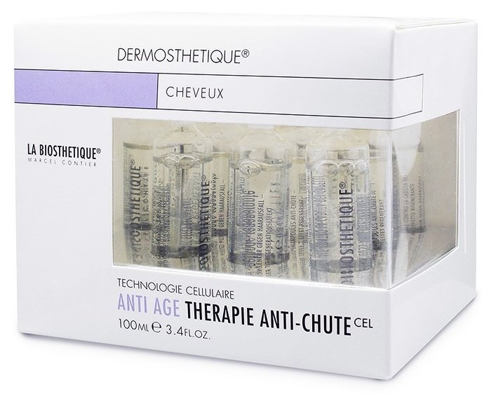 La Biosthetique Клеточно-активный интенсивный уход Therapie Anti-Chute Plus против выпадения и истончения волос (в ампулах) Dermosthetique Cheveux (фото modal 1)