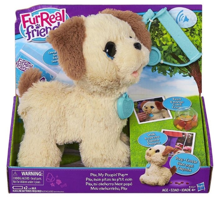 Интерактивная мягкая игрушка FurReal Friends Веселый щенок Пакс (фото modal 3)