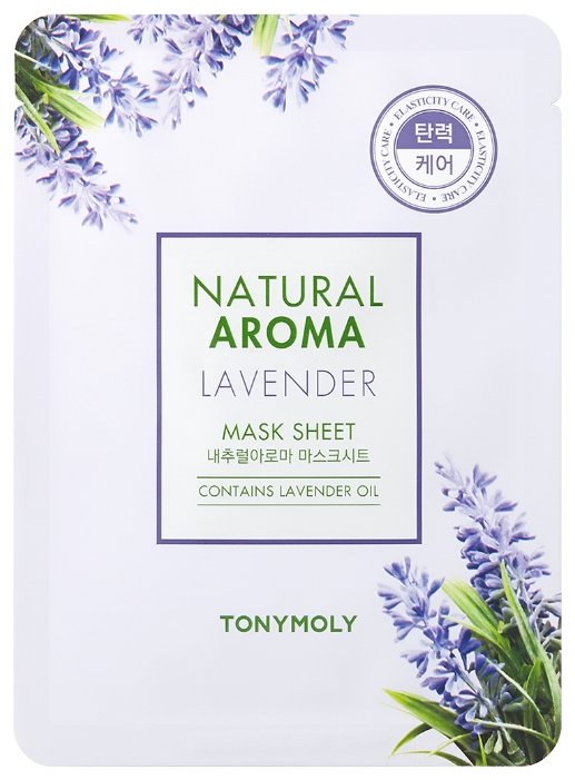 TONY MOLY тканевая маска Natural Aroma Lavender для упругости кожи (фото modal 1)