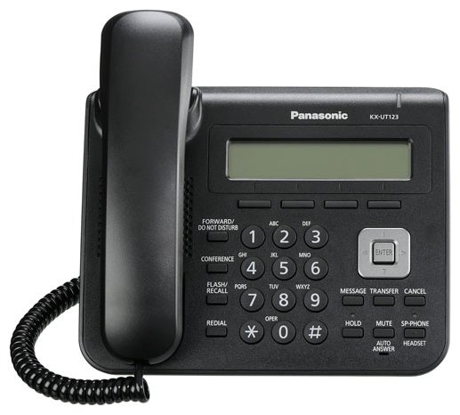 VoIP-телефон Panasonic KX-UT123 (фото modal 3)