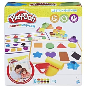 Масса для лепки Play-Doh Цвета и фигуры (B3404) (фото modal nav 2)