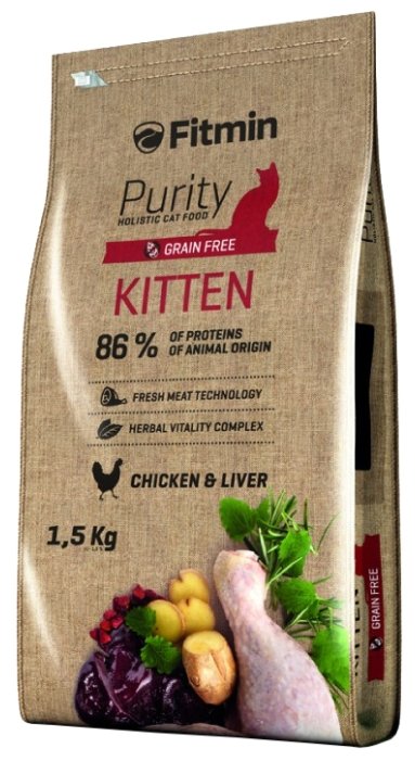 Корм для кошек Fitmin Purity Kitten (фото modal 1)