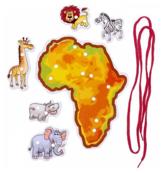 Шнуровка Улыбка Африка (29-6001) (фото modal 1)