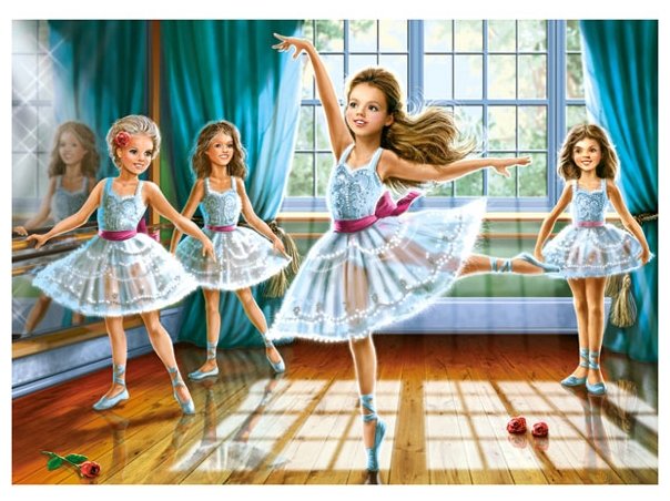Пазл Castorland Little Ballerinas (B-27231), 260 дет. (фото modal 2)