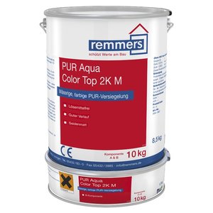 Лак Remmers PUR Aqua Color Top 2K M (10 кг) (фото modal nav 1)