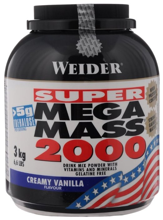 Гейнер Weider Mega Mass 2000 (3 кг) (фото modal 1)