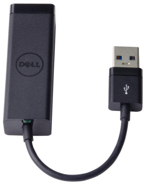Ethernet-адаптер DELL USB 3.0 to Ethernet adapter (470-ABBT) (фото modal 3)