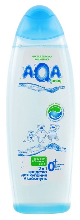 AQA baby Средство для купания и шампунь 2 в 1 (фото modal 6)