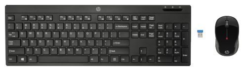 Клавиатура и мышь HP Z3Q63AA Black USB (фото modal 2)