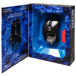 Мышь Oklick 725G DRAGON Gaming Optical Mouse Black-Blue USB (фото modal nav 5)