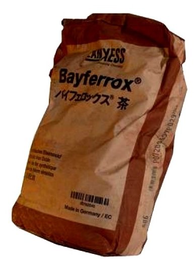 Добавка декоративная Lanxess Пигмент для бетона/гипса Bayferrox (IOX) 20 кг (фото modal 1)