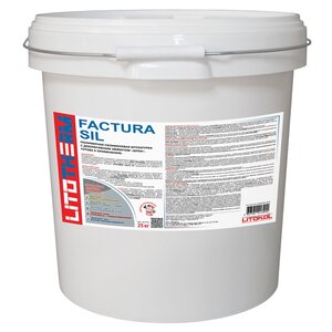 Декоративное покрытие Litokol Litotherm Factura Sil 2,5 мм, 25 кг (фото modal nav 1)