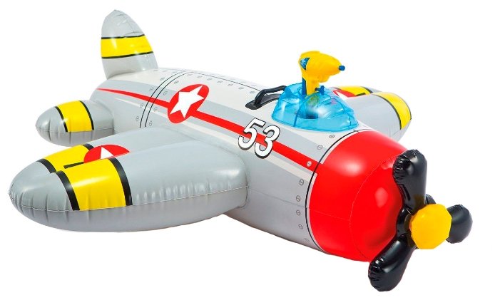 Надувная игрушка-наездник Intex Самолеты 57537 (фото modal 1)