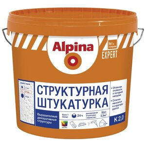 Декоративное покрытие Alpina Expert Структурная K 20, 16 кг (фото modal nav 1)