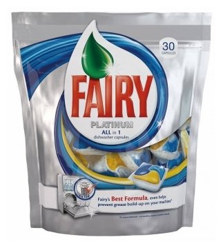 Fairy Platinum All in 1 капсулы для посудомоечной машины (фото modal 5)
