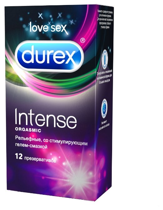 Презервативы Durex Intense Orgasmic (фото modal 1)