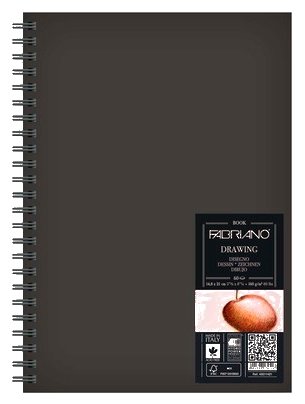 Альбом для графики Fabriano Drawing 21 х 14.8 см (A5), 160 г/м², 60 л. (фото modal 1)