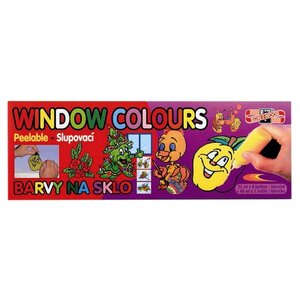Набор для творчества KOH-I-NOOR Window Colours 9740010001KK 9 цв. (22 мл.) (фото modal nav 1)
