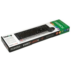 Клавиатура и мышь Dialog KMROP-4030U Black USB (фото modal nav 2)
