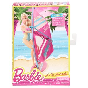 Barbie набор виндсерф и велосипед (BDF34) (фото modal nav 3)