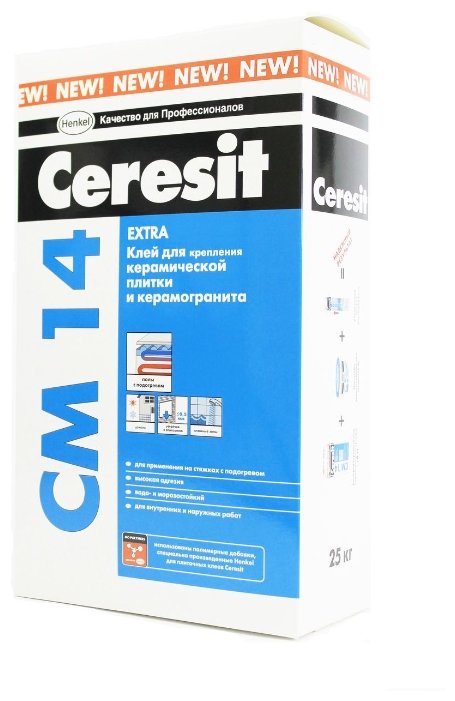 Клей Ceresit CМ 14 Extra 25 кг (фото modal 2)