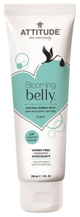 ATTITUDE Blooming Belly натуральная пена для ванной (фото modal 1)