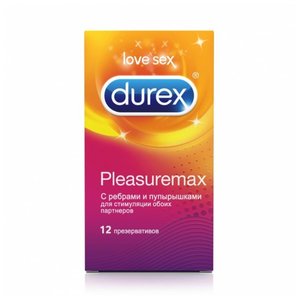 Презервативы Durex Pleasuremax (фото modal nav 1)