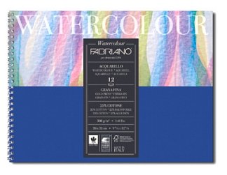 Альбом для акварели Fabriano Watercolour 32 х 41 см, 300 г/м², 12 л. (фото modal 1)