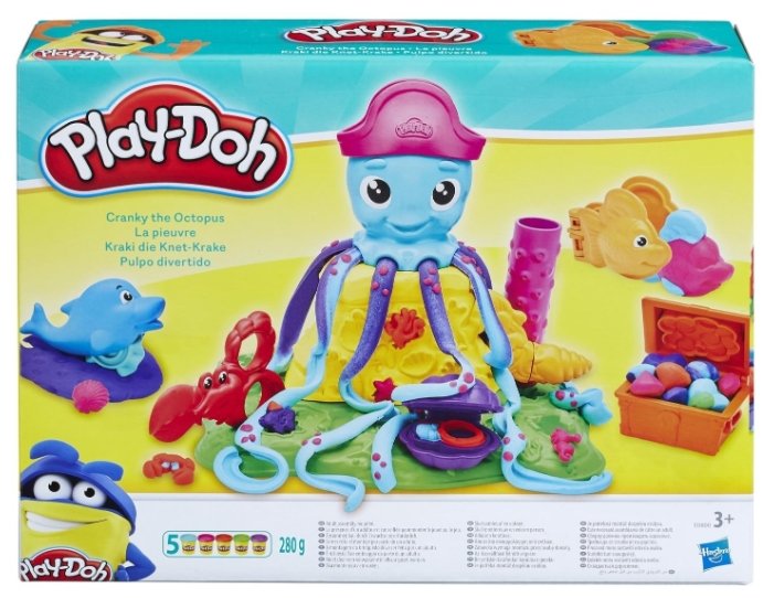 Масса для лепки Play-Doh Веселый Осьминог (E0800) (фото modal 1)