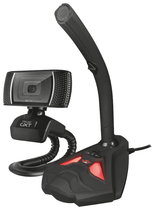 Веб-камера Trust GXT 786 Reyno Streaming Pack (фото modal 1)