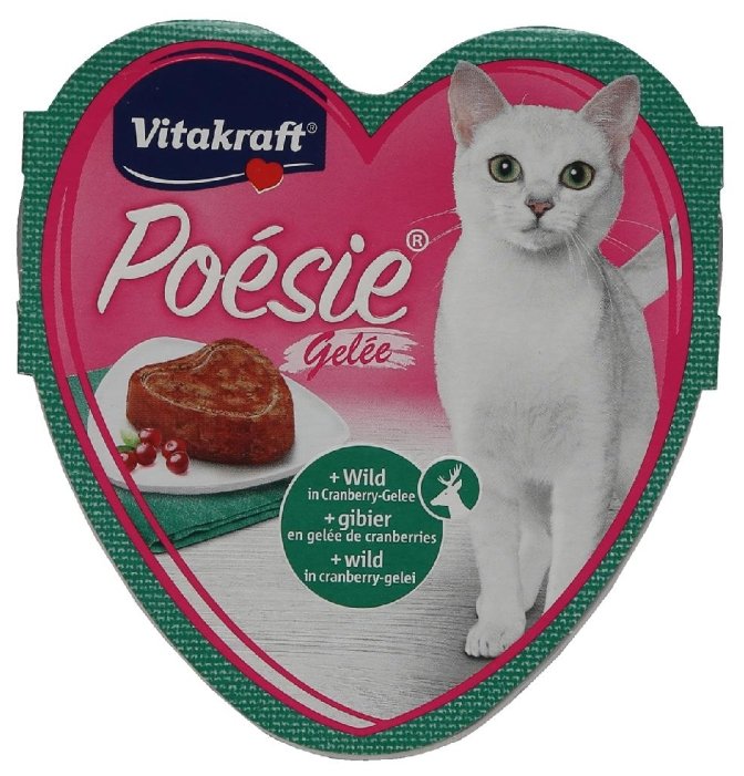 Корм для кошек Vitakraft Poesie Gelee дичь с клюквой (фото modal 2)
